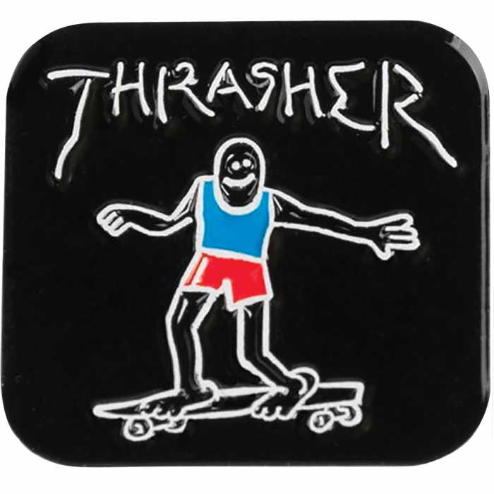 Thrasher Gonz Lapel Pin Black