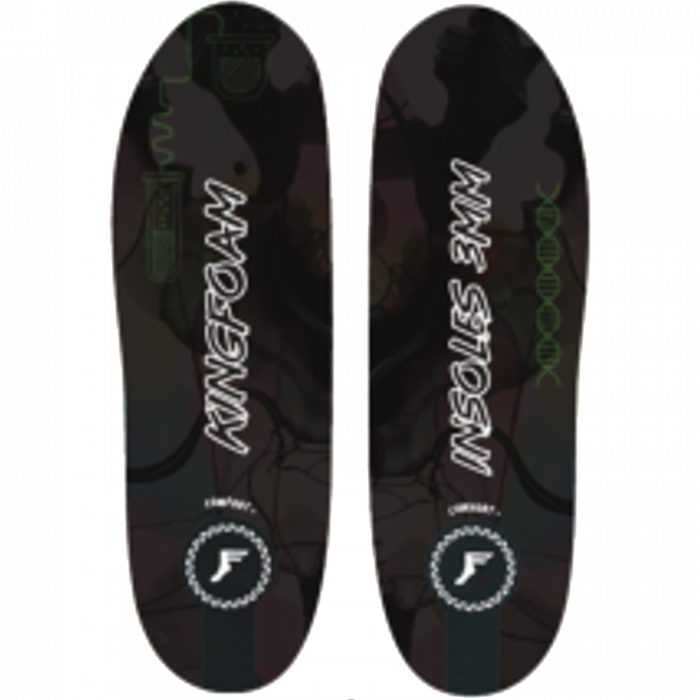 Fp King Foam Flat Lo Blk Camo/Wht L (9-14)