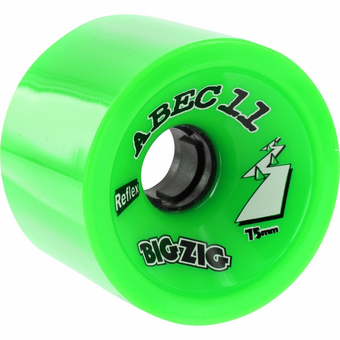 ABEC11 BIGZIGS 75mm 80a LIME/BLK