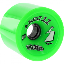 ABEC11 BIGZIGS 75mm 80a LIME/BLK