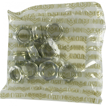 ML 10/PACK KINGPIN NUTS SILVER