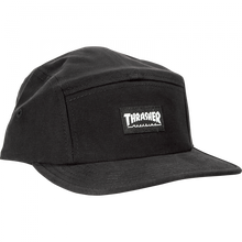 Thrasher Mag Logo 5Panel Hat Adj-Blk/Blk