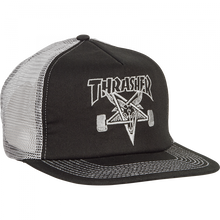 Thrasher Sk8 Goat Mesh Hat Adj-Black/Silver