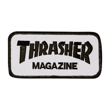 Thrasher Mag Logo Patch Wht/Blk
