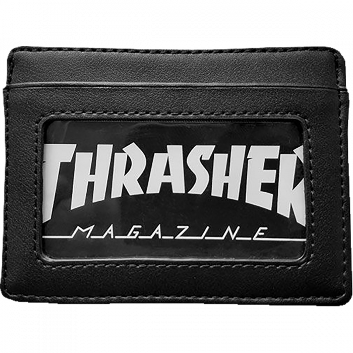 Thrasher Card Wallet Black