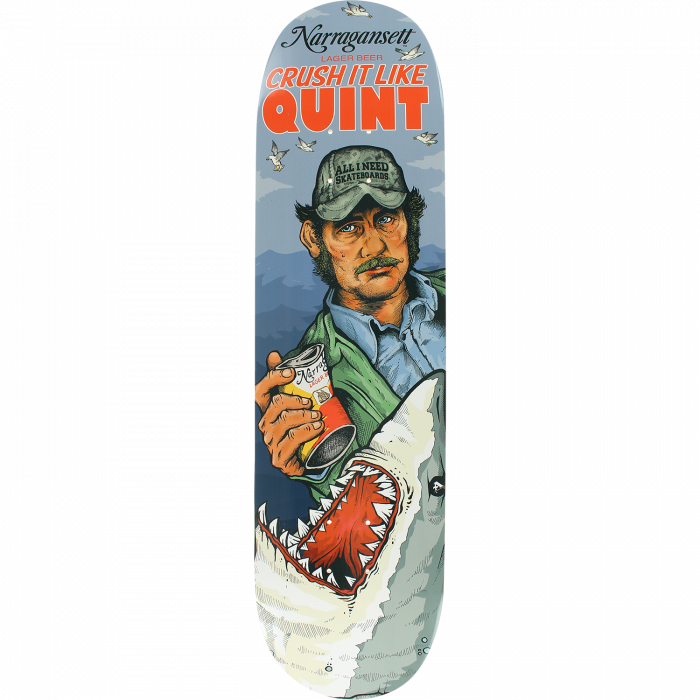 AIN X NARRAGANSETT BEER CRUSH IT DECK-8.5