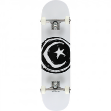 FOUND STAR & MOON COMPLETE-7.75 WHITE