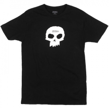 Zero Single Skull Ss S-Blk/Wht
