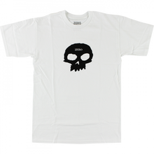 Zero Single Skull Ss S-Wht/Blk