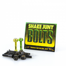 SJ BAG-O-BOLTS BLK/GRN/YEL 7/8" PHILLIPS 1set