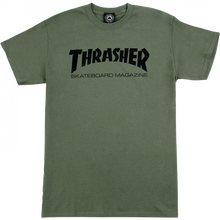 Thrasher Skate Mag Ss S-Army/Blk