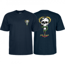 Pwl/P Mcgill Skull & Snake Ss M-Navy