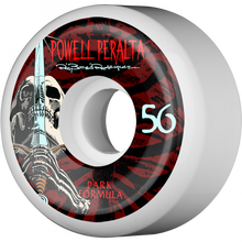 PWL/P RAY ROD SKULL & SWORD PF 56mm 103a WHT/RED