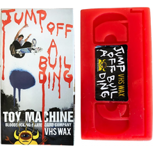 TM VHS WAX - JUMP OFF A BUILDING - RED