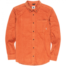 Ele Lumber Cord L/S Button Up S-Ginger Bread
