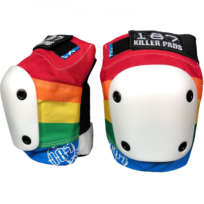 187 SLIM KNEE PADS XL-RAINBOW