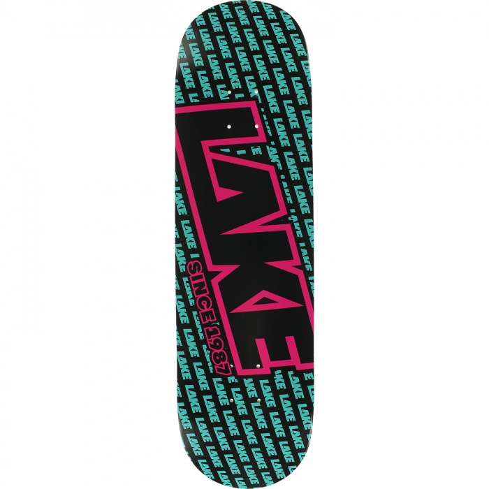 LAKE MIAMI VICE LOGO DECK-8.3 BLK/BLUE/PINK