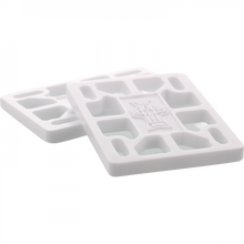 DOGTOWN 1/4" RISERS SET WHITE