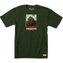 Primitive Marvel The Thing Ss S-Military Grn