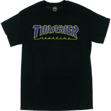 Thrasher Outlined Ss S-Black/Pur/Yel