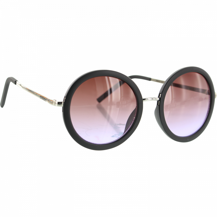 Happy Hr Squares Matte Black Purple Fade Lens