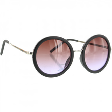Happy Hr Squares Matte Black Purple Fade Lens