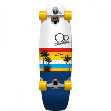 OP SUNSET SURFSKATE COMPLETE-9.75x29.5 WHT/NAVY