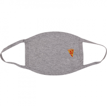 Pizza Emoji Mask Grey