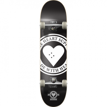 HEART SUPPLY BADGE LOGO COMPLETE-7.75 BLACK