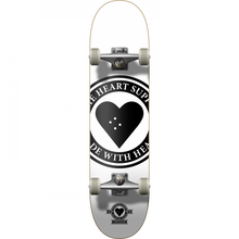 HEART SUPPLY BADGE LOGO COMPLETE-8.0 WHITE