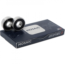 MOSAIC SUPER 1 ABEC-7 BEARINGS SILVER/BLACK