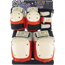 187 6-PACK PAD SET XS-LIZZIE ORANGE
