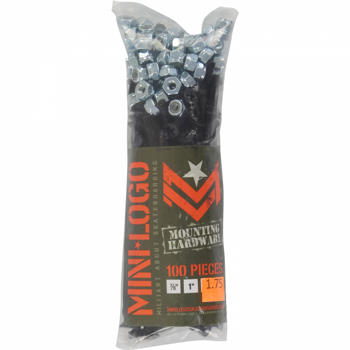 ML BULK HARDWARE NUTS+BOLTS(100ea) PHILLIPS 1.75"