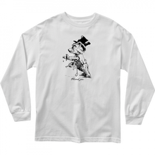 Thank You Tipsy Bear L/S S-White