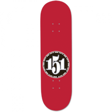 151 TEAM NUMBERS DECK-8.0 RED