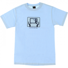 Pizza Eat Ss S-Powder Blue