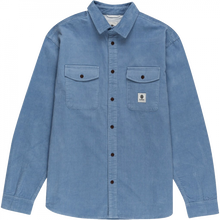 Ele Builder Cord L/S Button Up S-Faded Denim