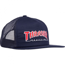 Thrasher Outlined Mesh Hat Adj-Navy/Red/Wht