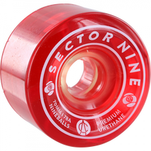 SEC9 NINEBALLS 70mm 78a CLEAR RED