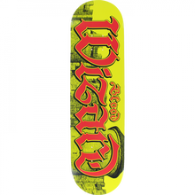 BW CASTLES SCRIPT DECK-8.25 YELLOW