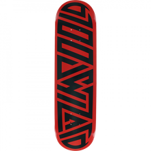 BW FUTURE WASTELAND DECK-8.0 RED/BLK