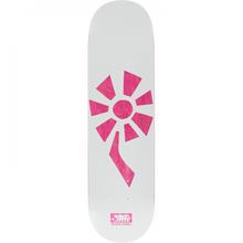 BLL FLOWER POWER DECK-8.25 WHT/PINK VENEER