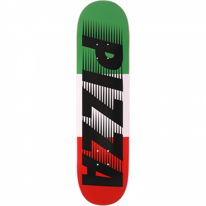 PIZZA SPEEDY DECK-8.0 GRN/WHT/RED W/BLK