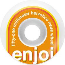 ENJOI HELVETICA 51mm WHT/ORG