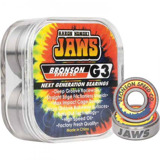 BRONSON G3 AARON HOMOKI JAWS BEARINGS SINGLE SET