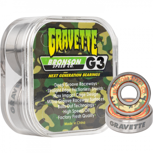 BRONSON G3 DAVID GRAVETTE BEARINGS SINGLE SET