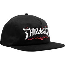 Thrasher Calligraphy Hat Adj-Black