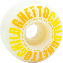 GHETTO CHILD CLASSIC LOGO 54MM WHT/YEL