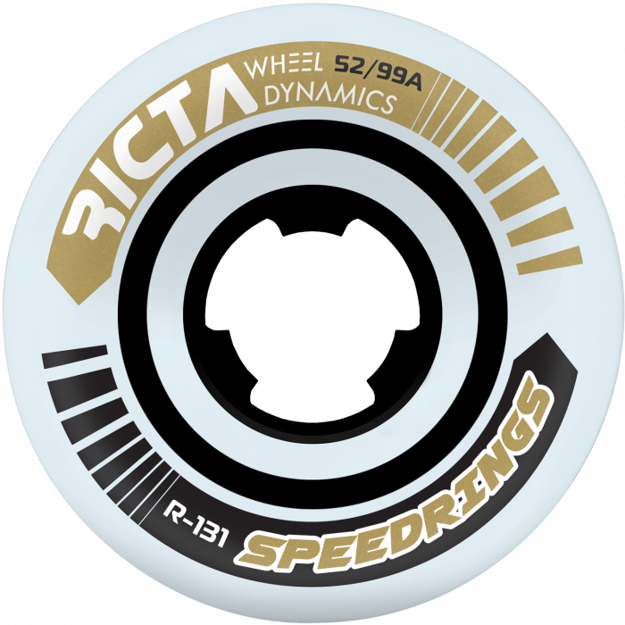 RICTA SPEEDRINGS SLIM 52mm 99a WHT W/GOLD