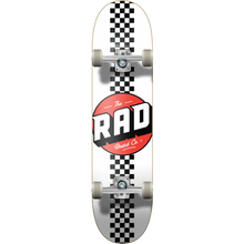 RAD CHECKER STRIPE COMPLETE-7.75 WHT/BLK